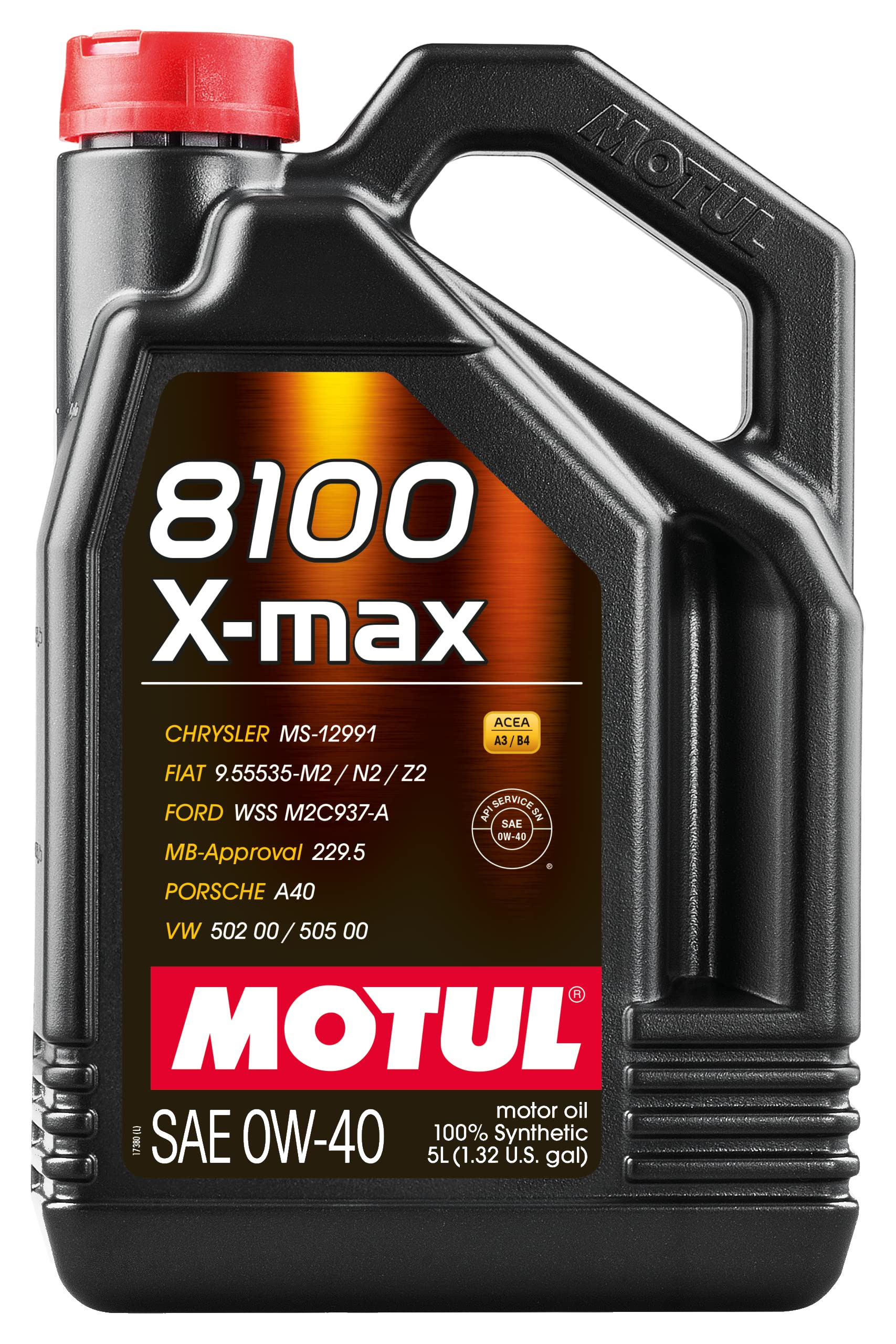 Huile moteur MOTUL CK-4 15W-40 — bidon 5 L — pièce voiture américaine