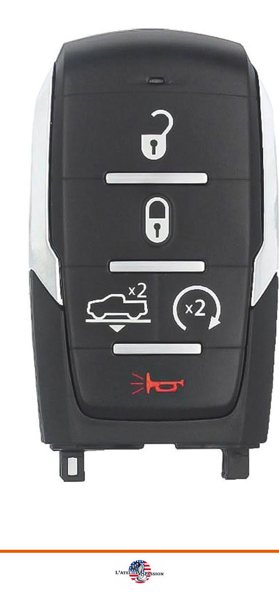 Clé générique pour RAM 1500 2019-2024 — pièce voiture américaine