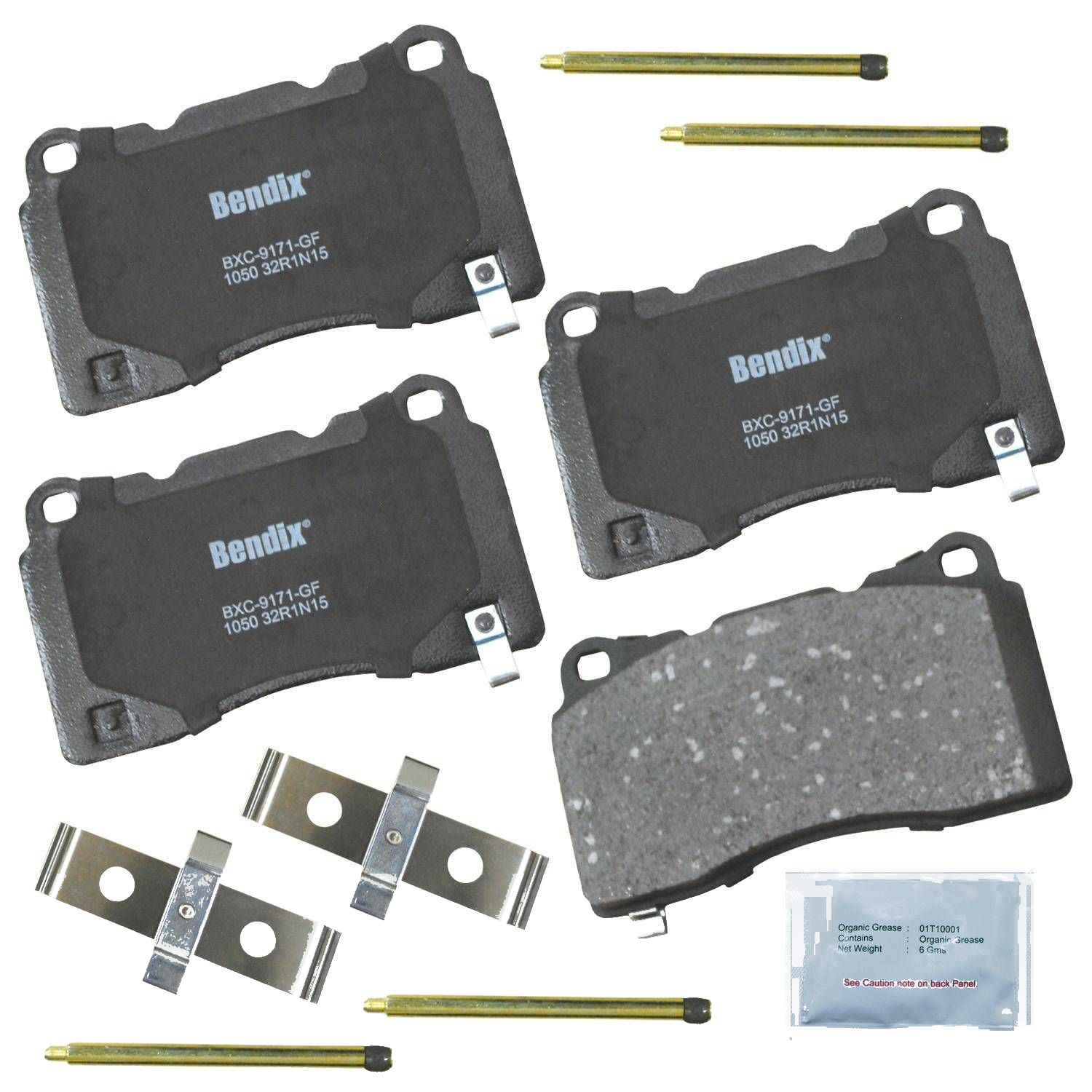 Plaquettes de frein avant BENDIX CFC1050 — pièce voiture américaine
