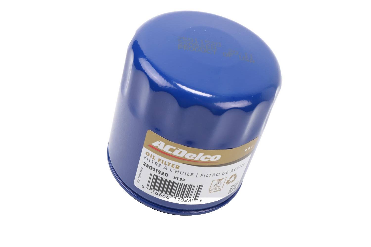 Filtre à huile ACDELCO PF53 — pièce voiture américaine