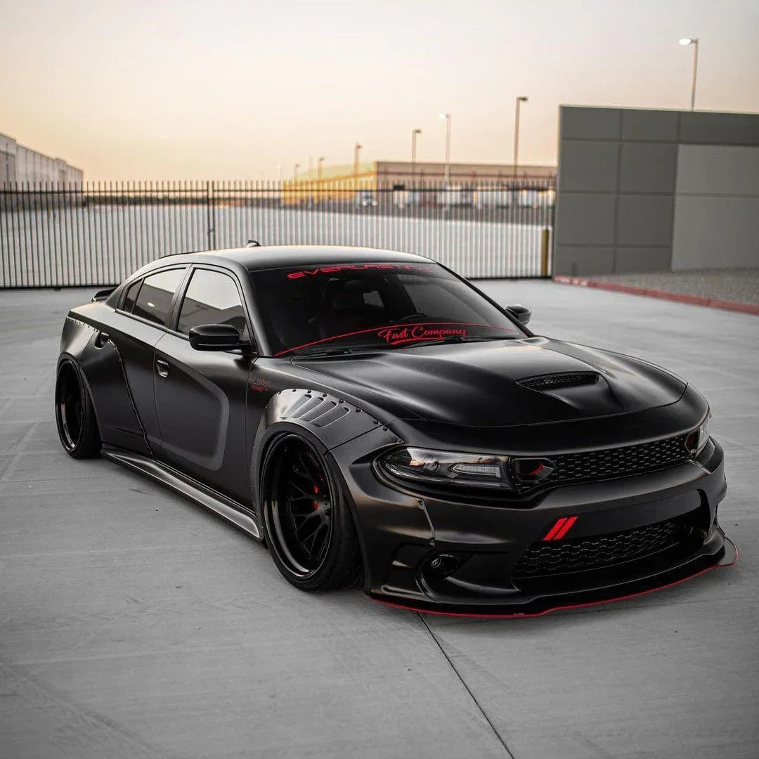 Dodge Charger kit widebody SHIROKAI — 3/4 avant